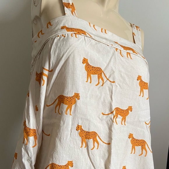 Medium BOAH cheetah cat pattern summer tank top - Picture 16 of 16